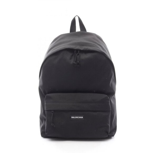 Balenciaga Backpack Black Explorer Sac Canvas main image 4